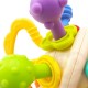 Minkštas barškutis 2in1 kramtukas-sensorinis žaislas kūdikiams.WOOPIE BABY