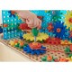 Mišrių krumpliaračių priedų rinkinys STEM sienų plokštėms, 198 vnt. MASTERKIDZ
