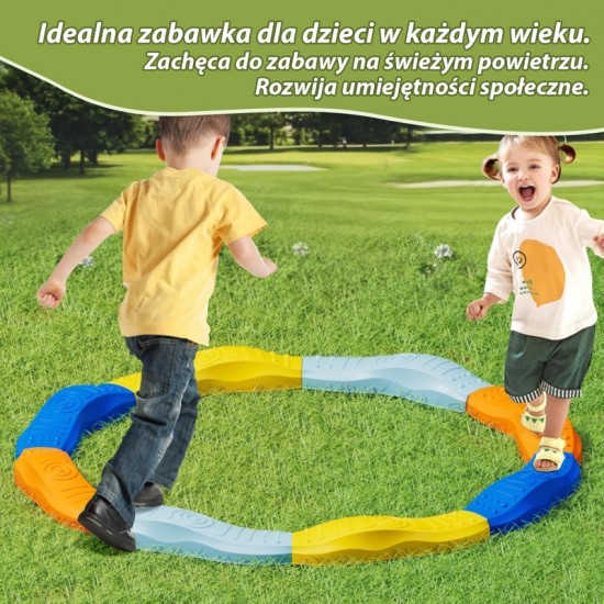 Modulinis pusiausvyros sijos takelis sensoriniam takui apskritimui WOOPIE