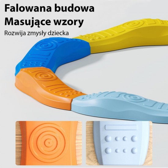 Modulinis pusiausvyros sijos takelis sensoriniam takui apskritimui WOOPIE