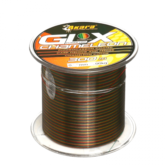 Monofilamentinis Valas AKARA GLX Chameleon 300, Storis 0.22mm, Ilgis 300 m.