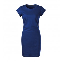 Moteriška laisvalaikio suknelė MALFINI Freedom Royal blue – 100 % medvilnės
