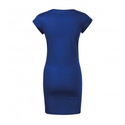 Moteriška laisvalaikio suknelė MALFINI Freedom Royal blue – 100 % medvilnės