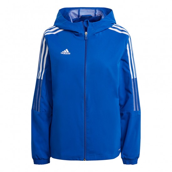 Moteriška Striukė Adidas Tiro 21 Windbreaker Mėlyna GP4973