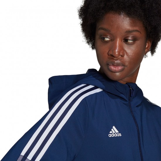 Moteriška Striukė Adidas Tiro Windbreaker Tamsiai Mėlyna GP4968