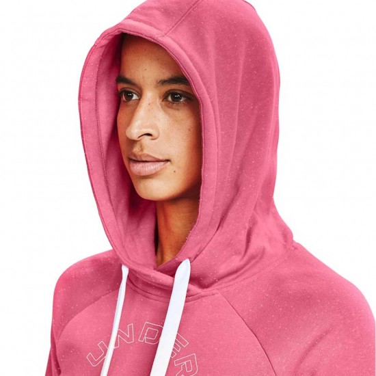 Moteriškas Džemperis Under Armour Rival Fleece Metallic Hoodie 1356323 668