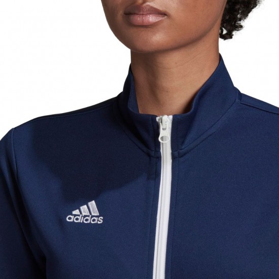 Moteriškas Megztinis Adidas Entrada 22 Track Jacket  Tamsiai Mėlynas