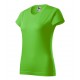 Moteriški Marškinėliai MALFINI Basic 134 Apple green, 160g/m2