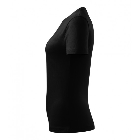 Moteriški Marškinėliai MALFINI Basic 134 Black, 160g/m2 Moteriški Marškinėliai MALFINI Basic 134 Black, 160g/m2
