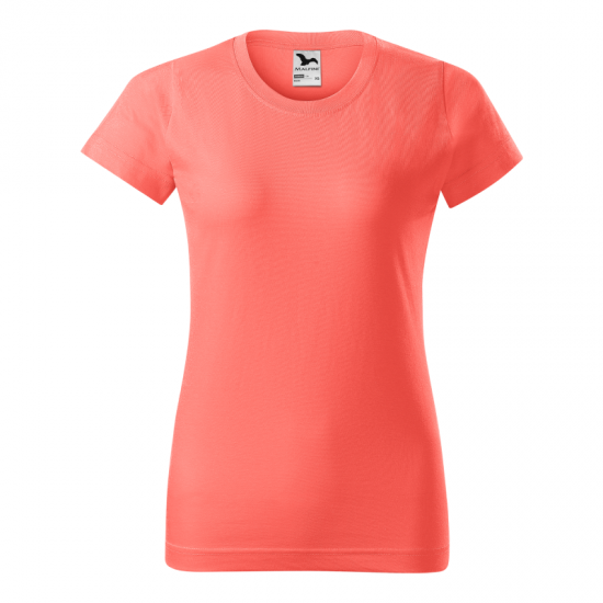 Moteriški Marškinėliai MALFINI Basic 134, Coral