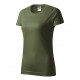 Moteriški Marškinėliai MALFINI Basic 134 Khaki, 160g/m2 Moteriški Marškinėliai MALFINI Basic 134 Khaki, 160g/m2