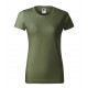 Moteriški Marškinėliai MALFINI Basic 134 Khaki, 160g/m2 Moteriški Marškinėliai MALFINI Basic 134 Khaki, 160g/m2