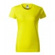 Moteriški Marškinėliai MALFINI Basic 134 Lemon, 160g/m2