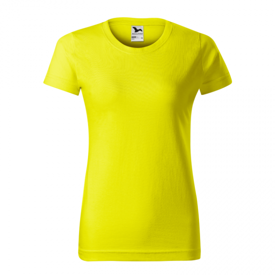 Moteriški Marškinėliai MALFINI Basic 134, Lemon