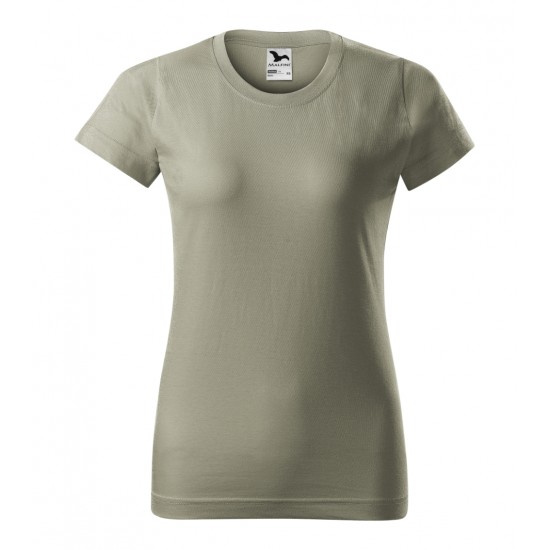 Moteriški Marškinėliai MALFINI Basic 134 Light khaki, 160g/m2 Moteriški Marškinėliai MALFINI Basic 134 Light khaki, 160g/m2