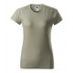Moteriški Marškinėliai MALFINI Basic 134 Light khaki, 160g/m2 Moteriški Marškinėliai MALFINI Basic 134 Light khaki, 160g/m2