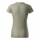 Moteriški Marškinėliai MALFINI Basic 134 Light khaki, 160g/m2 Moteriški Marškinėliai MALFINI Basic 134 Light khaki, 160g/m2