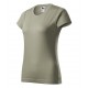 Moteriški Marškinėliai MALFINI Basic 134 Light khaki, 160g/m2 Moteriški Marškinėliai MALFINI Basic 134 Light khaki, 160g/m2