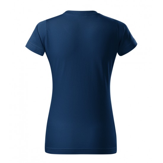 Moteriški Marškinėliai MALFINI Basic 134 Midnight blue, 160g/m2 Moteriški Marškinėliai MALFINI Basic 134 Midnight blue, 160g/m2