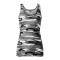Moteriški Marškinėliai MALFINI Camo Triumph 180 g/m² Camouflage gray