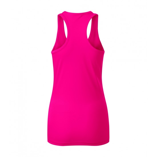 Moteriški Marškinėliai MALFINI Racer Neon pink, 130 g/m²