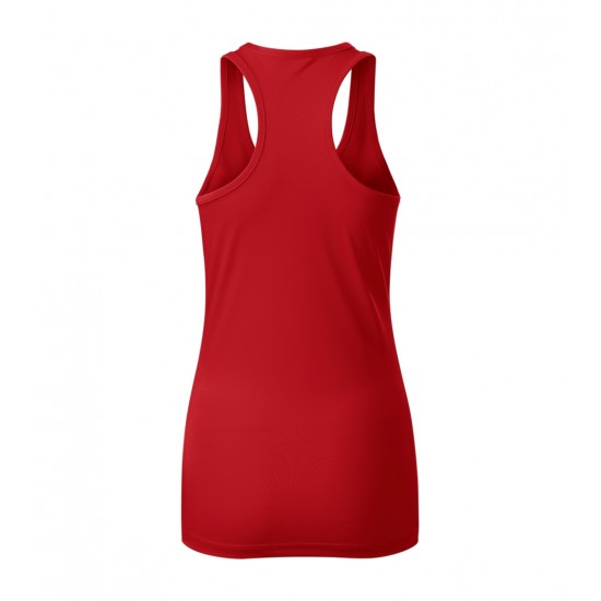 Moteriški Marškinėliai MALFINI Racer Red, 130 g/m²