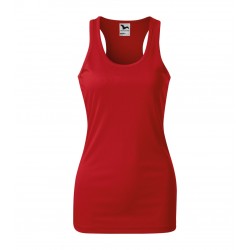 Moteriški Marškinėliai MALFINI Racer Red, 130 g/m²