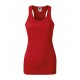 Moteriški Marškinėliai MALFINI Racer Red, 130 g/m²