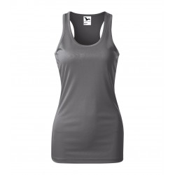 Moteriški Marškinėliai MALFINI Racer Steel gray, 130 g/m²