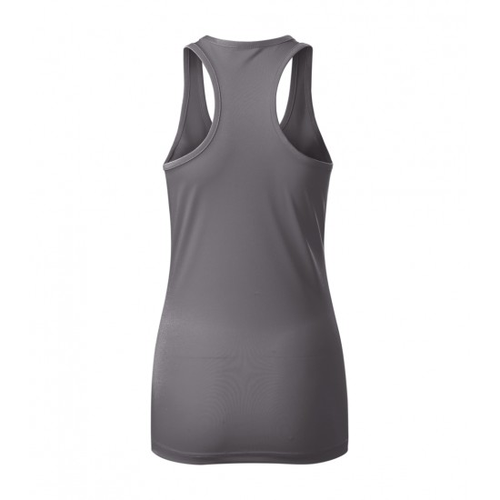 Moteriški Marškinėliai MALFINI Racer Steel gray, 130 g/m²