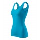 Moteriški Marškinėliai MALFINI Triumph, Blue atoll 180 g/m²