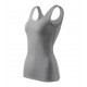 Moteriški Marškinėliai MALFINI Triumph, Dark gray melange 180 g/m²