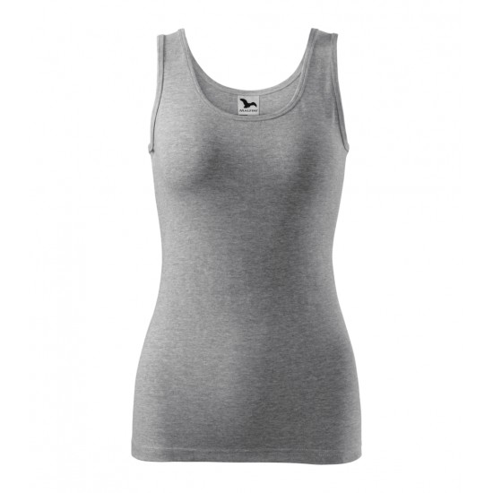 Moteriški Marškinėliai MALFINI Triumph, Dark gray melange 180 g/m²