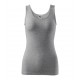 Moteriški Marškinėliai MALFINI Triumph, Dark gray melange 180 g/m²