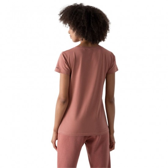 Moteriški Marškinėliai Outhorn Tamsiai Rožiniai HOZ21 TSD604 53S