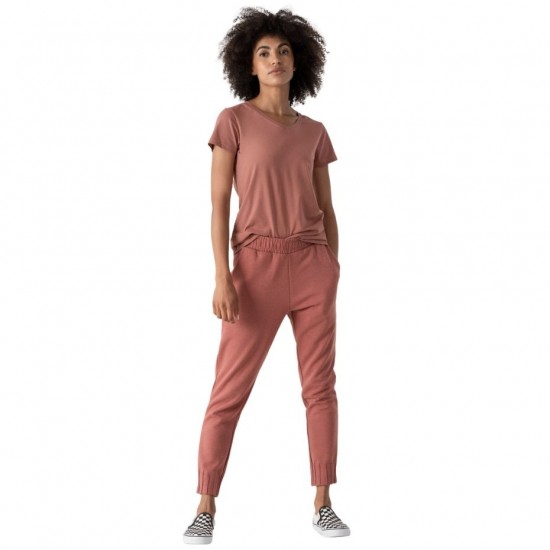 Moteriški Marškinėliai Outhorn Tamsiai Rožiniai HOZ21 TSD604 53S