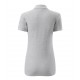 Moteriški Polo Marškinėliai MALFINI Cotton Ash melange, 170 g/m²