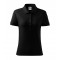 Moteriški Polo Marškinėliai MALFINI Cotton Black, 170 g/m²