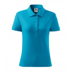 Moteriški Polo Marškinėliai MALFINI Cotton Blue atoll, 170 g/m²