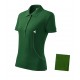 Moteriški Polo Marškinėliai MALFINI Cotton Bottle green, 170 g/m²