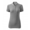 Moteriški Polo Marškinėliai MALFINI Cotton Dark gray melange, 170 g/m²