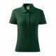 Moteriški Polo Marškinėliai MALFINI Cotton Dark green, 170 g/m²