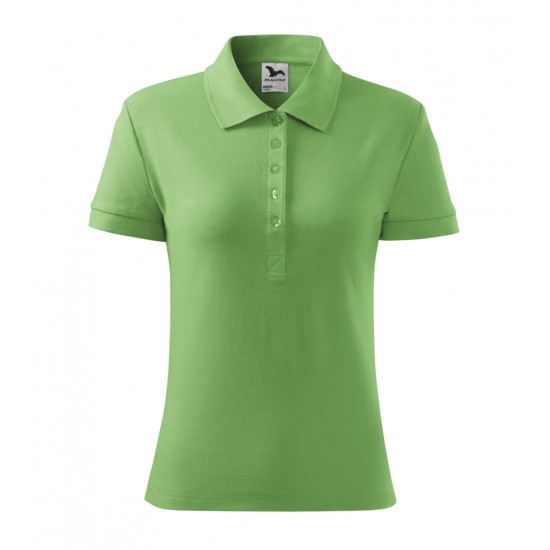 Moteriški Polo Marškinėliai MALFINI Cotton Grass green, 170 g/m²