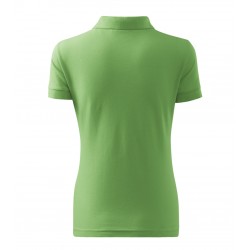 Moteriški Polo Marškinėliai MALFINI Cotton Grass green, 170 g/m²