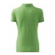 Moteriški Polo Marškinėliai MALFINI Cotton Grass green, 170 g/m²