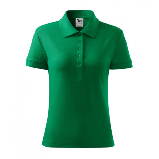 Moteriški Polo Marškinėliai MALFINI Cotton Kelly green, 170 g/m²