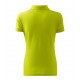 Moteriški Polo Marškinėliai MALFINI Cotton Lime punch, 170 g/m²