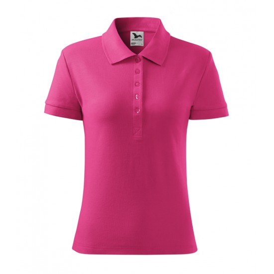 Moteriški Polo Marškinėliai MALFINI Cotton Magenta, 170 g/m²
