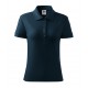 Moteriški Polo Marškinėliai MALFINI Cotton Navy blue, 170 g/m²