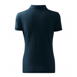 Moteriški Polo Marškinėliai MALFINI Cotton Navy blue, 170 g/m²